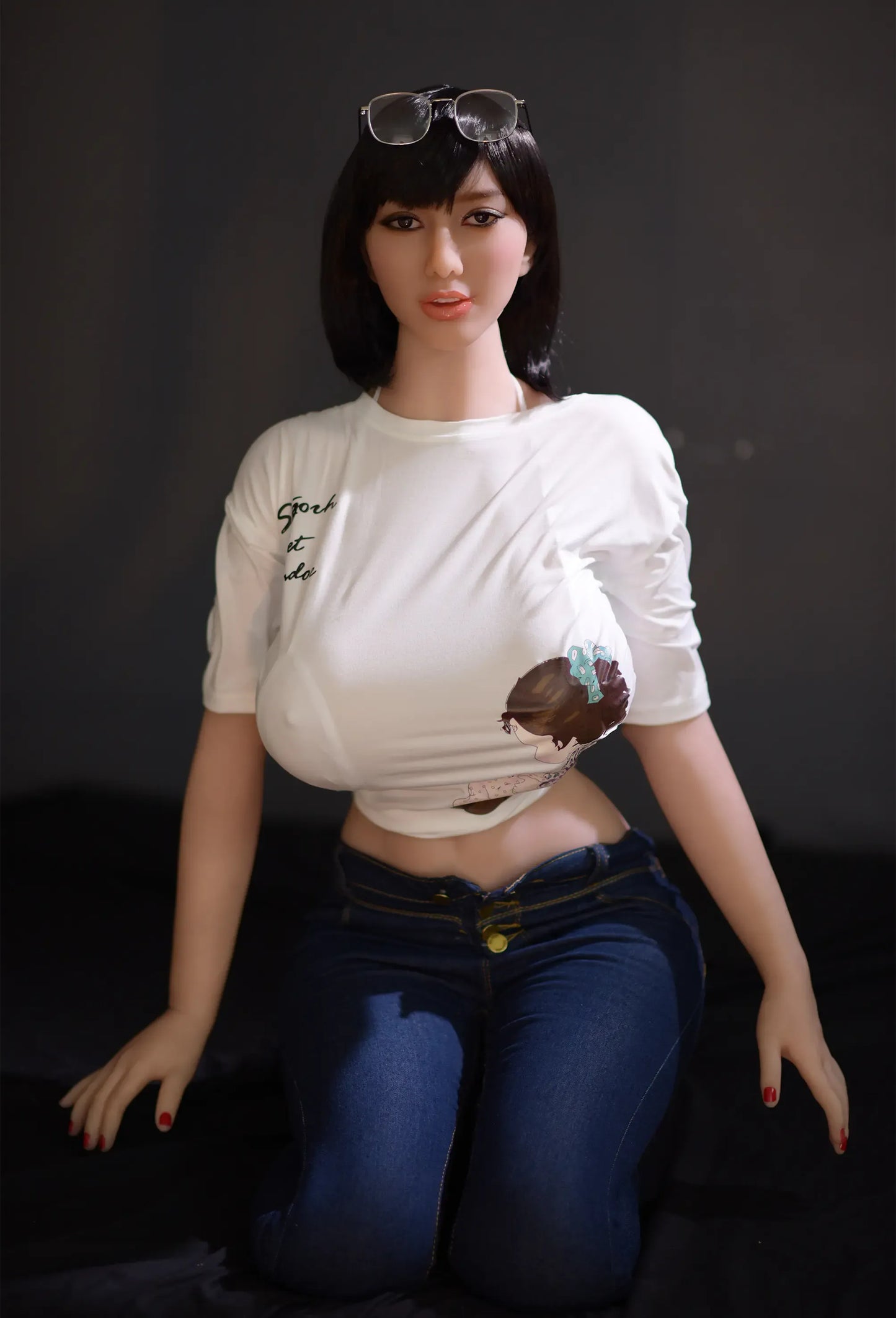 US EU Stock! Gwen - 5ft 35/163cm Big chest TPE Sex Doll