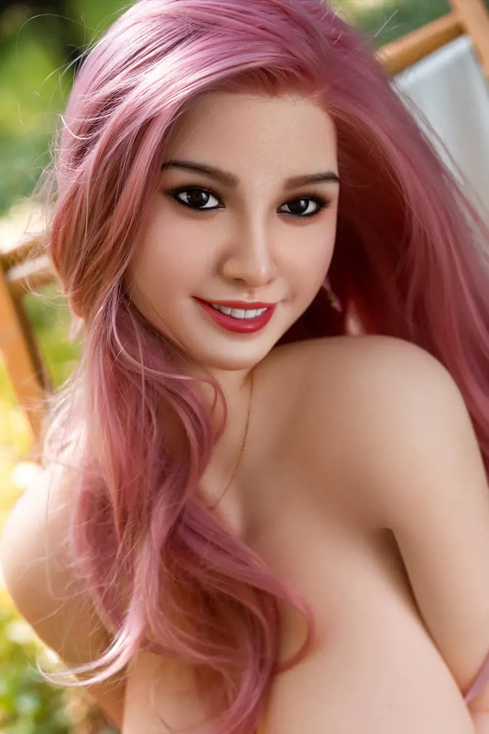 US EU Stock! Nicole - 5ft3in/161cm Big chest TPE Sex Doll