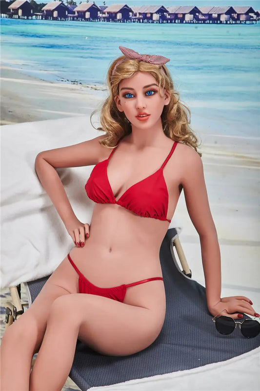 US EU Stock! Rebecca - 5ft2in/158cm Small chest TPE Sex Doll