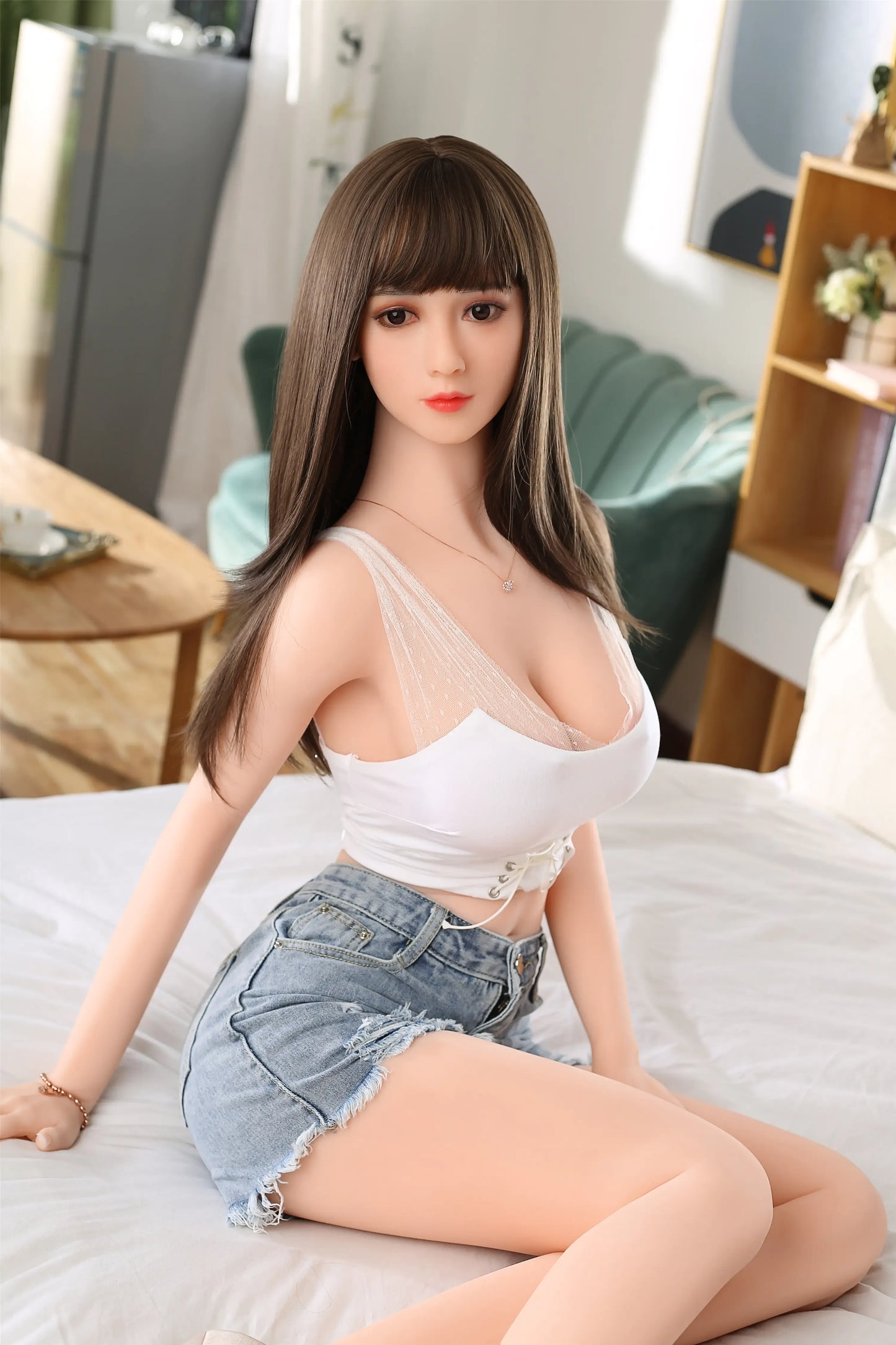 US EU Stock! Yvette - 5ft 18/158cm Medium chest TPE Sex Doll