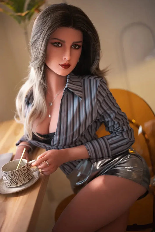 US EU Stock! Olive - 5ft45in /166cm Big chest TPE Sex Doll